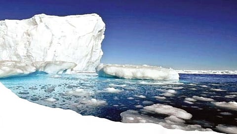 अंटार्क्टिकापासून तुटले दिल्‍लीच्या आकाराचे हिमशिखर