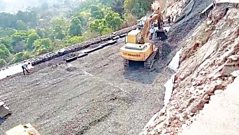 पन्हाळा मुख्य मार्गावरील दुचाकी वाहतूक चार दिवस बंद