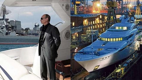 व्लादीमीर पुतीन यांची तब्बल ७२९ कोटी रुपयांची आलिशान नौका हॅकर्सच्या निशाण्यावर !