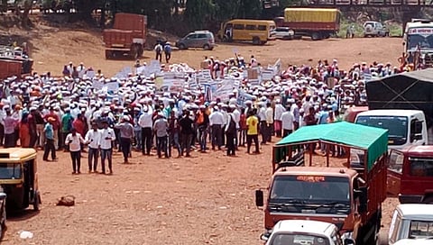 रत्नागिरी : रिफायनरीविरोधात राजापूर तहसीलवर भव्य मोर्चा