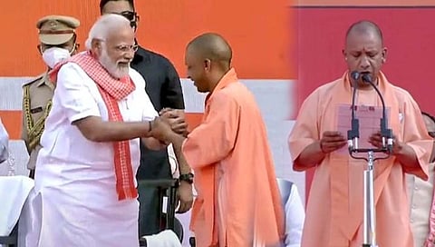 युपीत पुन्हा एकदा योगी सरकार; योगींच्या २.० मंत्रिमंडळात ब्राह्मण, दलित आणि राजपूतांचा पगडा !