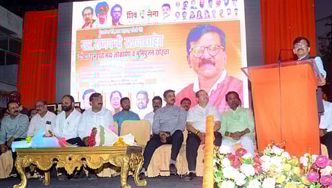 नाशिकमध्ये भाजपपेक्षा शिवसेनेच्या नगरसेवकांची कामे सरस : खा. संजय राऊत