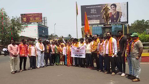 कराड : शिवसैनिकांकडून किरीट सोमय्या यांचा निषेध