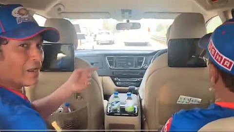 Sachin Tendulkar :  ‘मी डोलकर…’वर जेव्‍हा सचिन डोलतो… (Video)