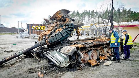 Russia-Ukraine War : 24 तासांत खार्कोव्हवर 66 हल्ले