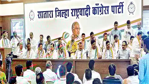 शिवेंद्रराजेंविरोधात राष्ट्रवादीचा अ‍ॅटॅकच पाहिजे : जयंत पाटील