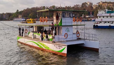 पणजी-चोडण पंधरा मिनिटांत; सौरऊर्जेवरील फेरीबोट सेवा लवकरच