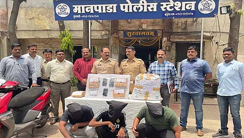 डोंबिवली : धुळ्यातून गांजा आणून विक्री करणाऱ्या तिघांना अटक