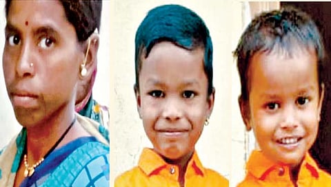 दक्षिण सोलापूर : दोन चिमुकल्यांसह मातेची आत्महत्या