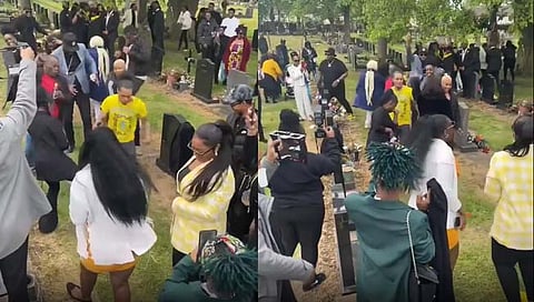 Funeral Party : मयताला आल्यावर लोकांचा स्मशानभूमीत डीजेच्या तालावर नाचून धिंगाणा