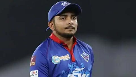 Prithvi Shaw : पृथ्‍वी शॉला दणका, आयपीएल आचारसंहिता भंग केल्‍याने दंड