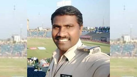 हिंगोली : टोहा येथे पोलीस नाईक दिलीप बोरकर यांच्यावर अंत्यसंस्कार