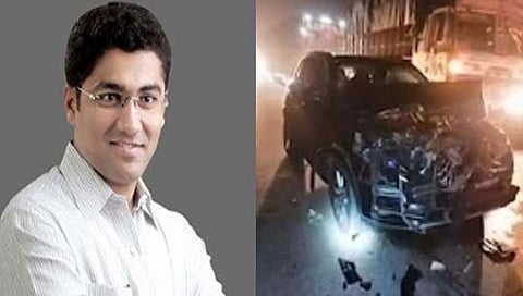 नगर : राष्ट्रवादीचे आमदार संग्राम जगताप यांच्या कारला भीषण अपघात