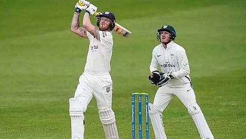 Ben Stokes Century : इंग्लंडचा कर्णधार होताच स्टोक्सची ‘कौंटी’त वादळी शतकी खेळी! (Video)