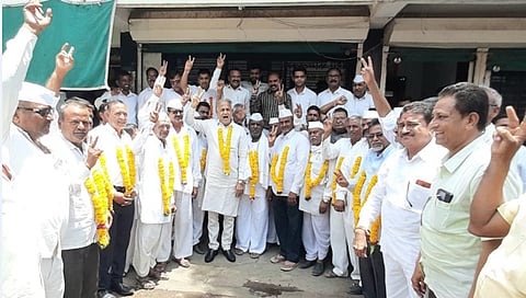 नंदुरबार : शनिमांडळ सोसायटीवर शिवसेनेचा झेंडा