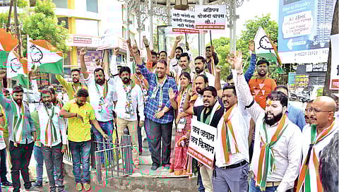 नाशिक : अग्निपथ योजनेविरोधात राष्ट्रवादी काँग्रेसचा एल्गार