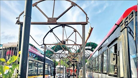 पणजी बसस्थानकाची दुरवस्था