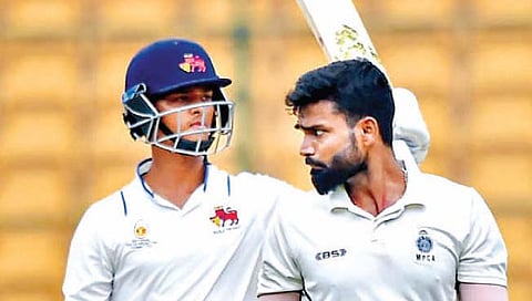 रणजी करंडक : यशस्वीचे अर्धशतक; मुंबई सुस्थितीत