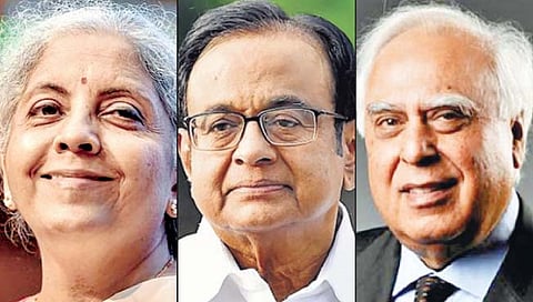 निर्मला सीतारामन विजयी; चिदम्बरम, सिब्बल बिनविरोध