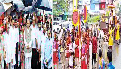 कोल्हापूर : समता दिंडीत लोकराजाचा जयघोष