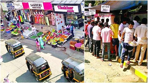 पिंपरी : भाजी विक्रेत्यांचे फुटपाथवर अतिक्रमण