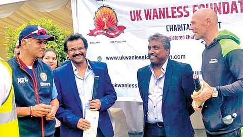 मिरज : वॉन्लेसच्या मदतीसाठी झाला इंग्लंडमध्ये क्रिकेट सामना