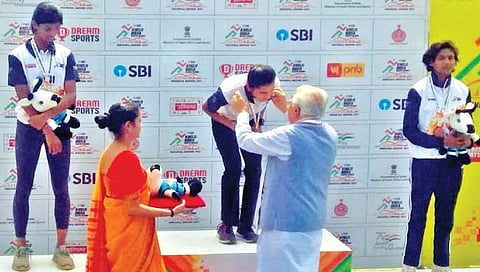 पोलिस कन्येची खेलो इंडियात हॅटट्रिक;सातार्‍याच्या लौकिकात भर