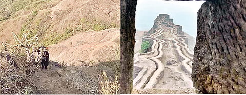 संजीवनी माचीचा तीव्र उतार वाढवतो काळजाचा ठोका