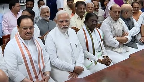 द्रौपदी मुर्मु यांचे काँग्रेस, राष्ट्रवादी, तृणमूलला आपल्याला मतदान करण्याचे आवाहन