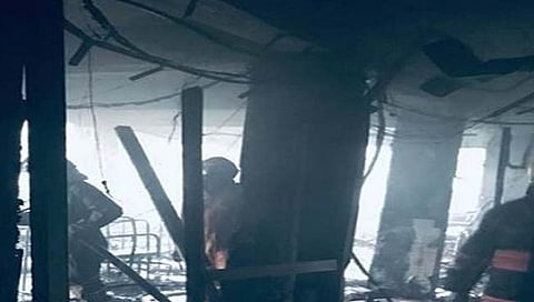 Hospital fire : दिल्लीत रुग्णालयाला आग; ऑक्सिजनअभावी एका रुग्णाचा मृत्यू