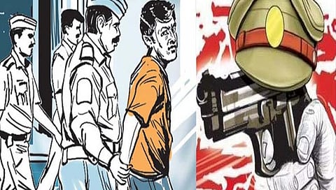 लातूर : खुनातील फरार आरोपीचा पोलिस निरीक्षकावर हल्ला