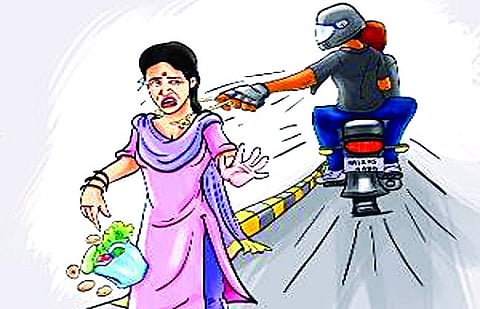 पिंपरी : मॉर्निंग वॉकला गेलेल्या शिक्षिकेच्या गळ्यातील सोनसाखळी लंपास