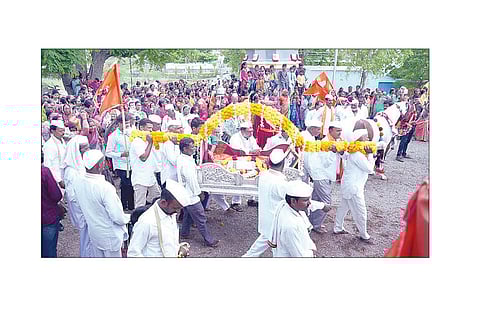 राहुरी : संत महिपती महाराज दिंडीला तीनशे वर्षांची परंपरा