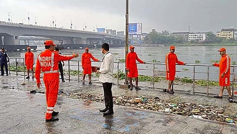 एनडीआरएफची टीम कल्याण-डोंबिवलीत दाखल, खाडी किनाऱ्याची केली पाहणी