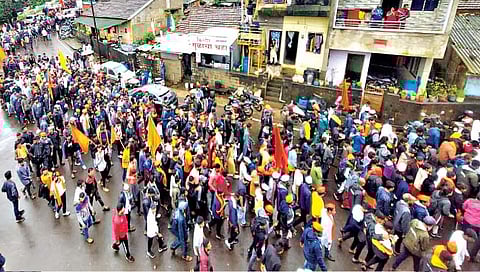 पन्हाळगडावर दारूबंदीसाठी शिवप्रेमी आक्रमक