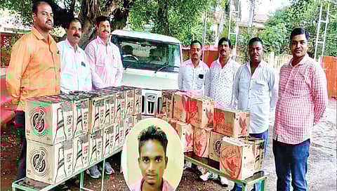 बीअर शॉपी फोडणार्‍यास अटक; तीन फरार