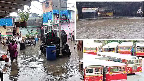 मुंबईला पावसाने झोडपले