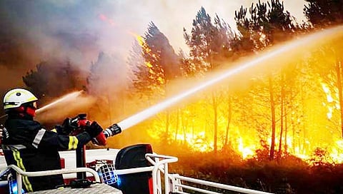 Europe heatwave : उष्णतेच्या लाटेने युरोप होरपळला! स्पेन आणि पोर्तुगालमध्ये १,७०० हून अधिक जणांचा बळी