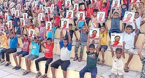 पुणे : द्रौपदी मुर्मू यांना विद्यार्थ्यांकडून अभिनंदनाची पत्रे