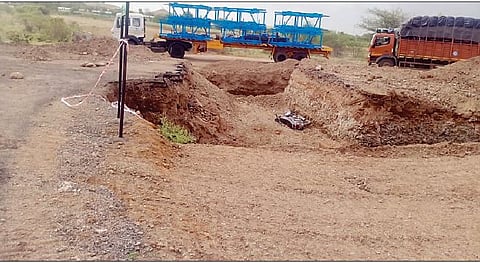 मोरगाव- निरा रस्ता अपघातप्रवण