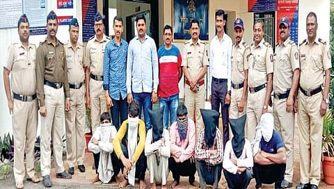 सांगली : करमाळे चोरीप्रकरणी आंतरराज्य टोळी जेरबंद