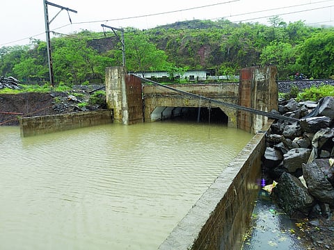 वडीवळे भुयारी मार्गास तलावाचे स्वरूप