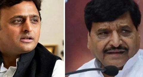 अखिलेश यादव, मुलायमसिंग यादव ( संग्रहित छायााचित्र )