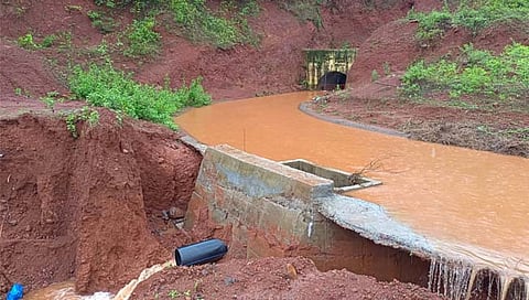 रत्नागिरी : अर्जुना प्रकल्पाचा उजवा कालवा फुटला