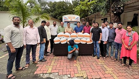 गांजा जप्त