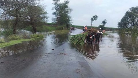 इचलकरंजी मार्ग बंद
