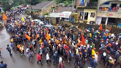 पन्हाळा गडावर दारूबंदीसाठी शिवप्रेमी आक्रमक