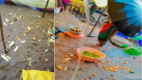 ढगफुटी सदृश्य पाऊस आटपाडी