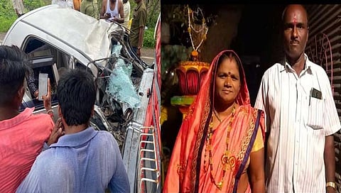 सोलापूर : ट्रक-अल्टोच्या भीषण अपघातात दाम्पत्य जागीच ठार