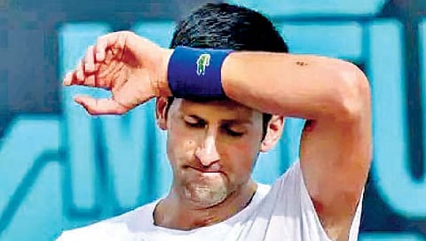 जोकोव्हिचला सिनसिनाटी ओपनमधून बाहेरचा रस्ता